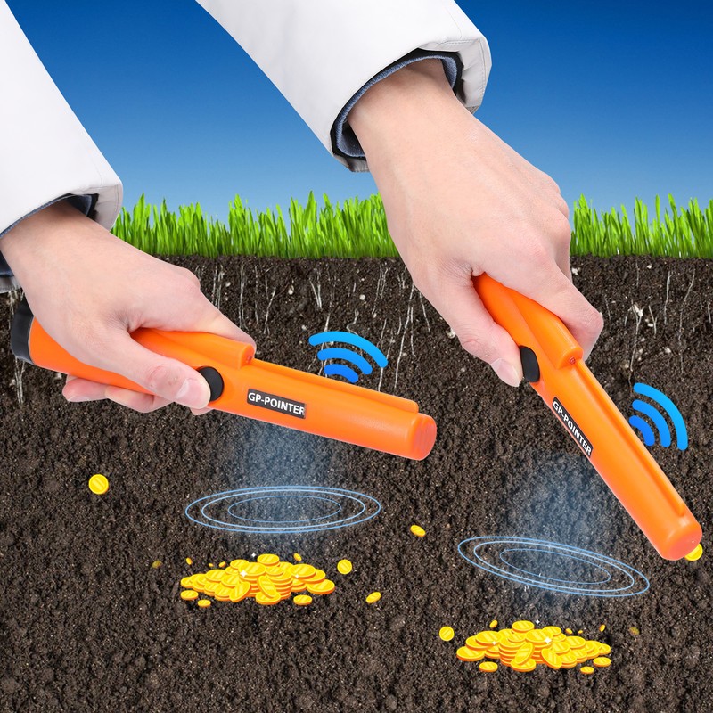 GP-Pointer Handheld Metal Detector Coins Positioning Device Portable Metal Detect