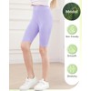 Chamri Girls' Cycling Shorts, Summer Shorts, Pack of 4, Refreshing