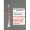 Dual barrel mixing nozzle, 20 double epoxy spray gun nozzles,