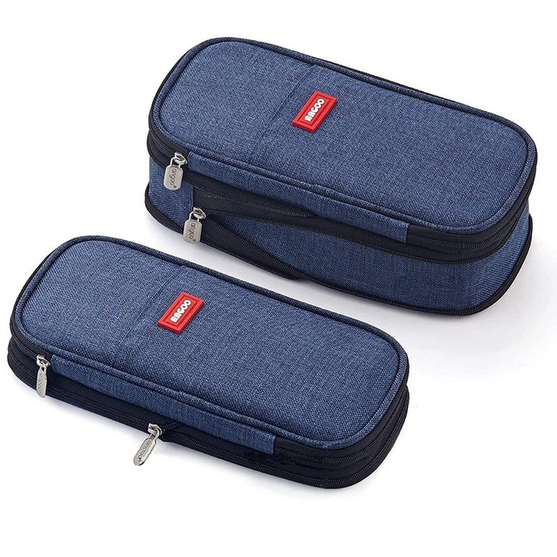 FAISHILAN Pen Case, Large Capacity, Gusset, Pencil Case, Multi-functional, Tool