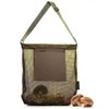 QIBZI Garden Waste Bags, Green Mushroom Picking Bag, Mesh Food
