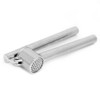 Stainless Steel Manual Food Garlic Press Crusher Mincer Squeezer Household