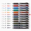 Pentel Gel Ink Ballpoint Pen, EnerGel Retractable 0.7mm, Silver Barrel,