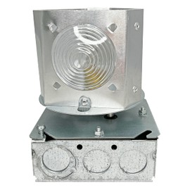 DutchCrafters Rotating Light Kit, Revolving Lighthouse Beacon Light, 36RPM, 130v Wired Lighting, Fits 3' - 12' Decorative Amish Lighthouse