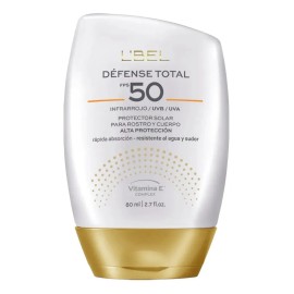 Defense Total Lbel Protector Solar Rostro Cuerpo Fps50 80ml