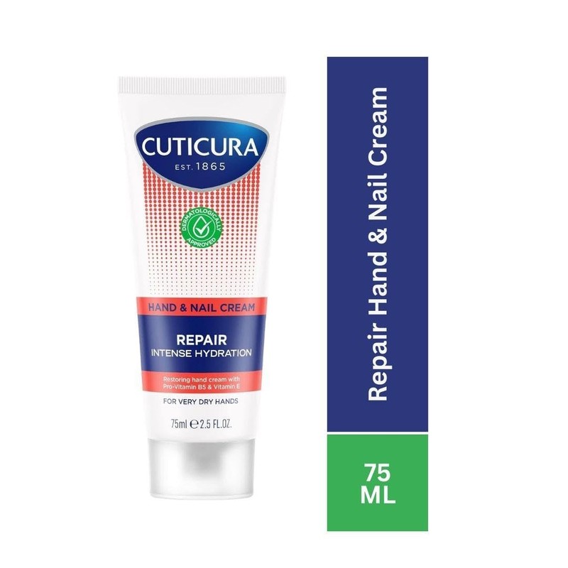 Cuticura Repair Hand & Nail Cream 75ml - Pack of
