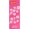 Glad Glad Odorshield Small Drawstring Trash Bags, 4 Gal, Pink,