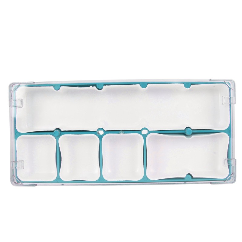 Watch Parts Storage Box Stackable 5 Compartments Acrylic Rubber Watch