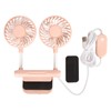 Monitor Fan 2 Heads 3 Speed Modes 6.6ft USB Cable