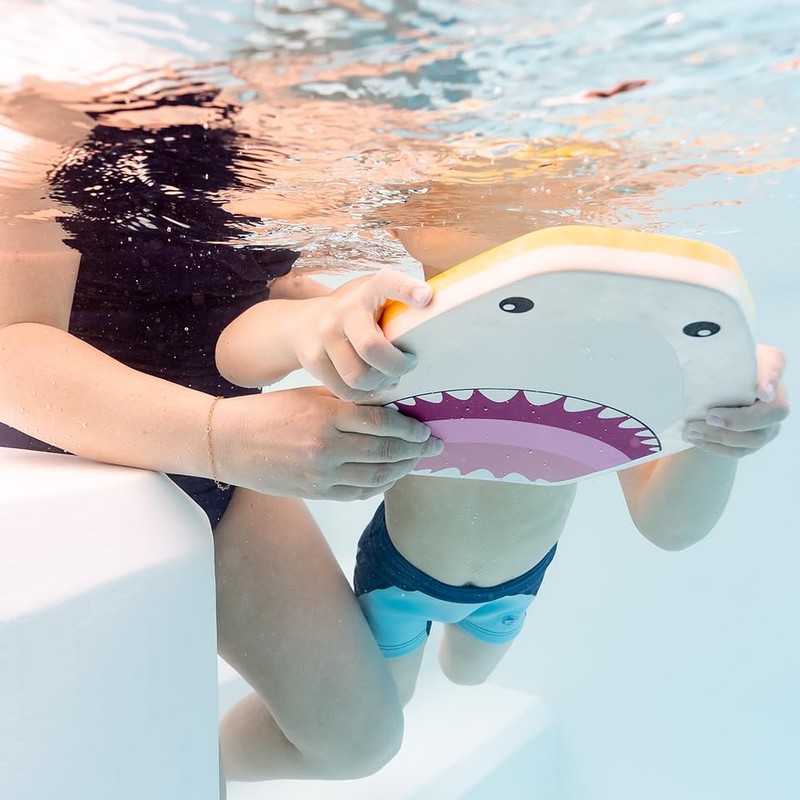 Splash About Soaked Junior Kickboard Shark Grey