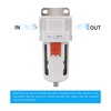 NANPU 3/8" NPT Compressed Air Line Filter, 5 Micron Brass