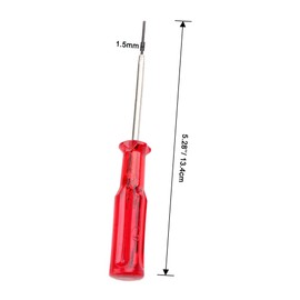 Hicello Hexagonal Screw Driver, 1.5mm Industrial Overlock Sewing Machine Screwdriver Needle 2PCS