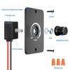 Linkstyle 12V Dimmer Switch, Rotary ON/Off Dimmer for Car Trailers