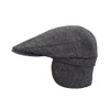 WALKER AND HAWKES - Harris Tweed Edward Flat Cap w/Foldable