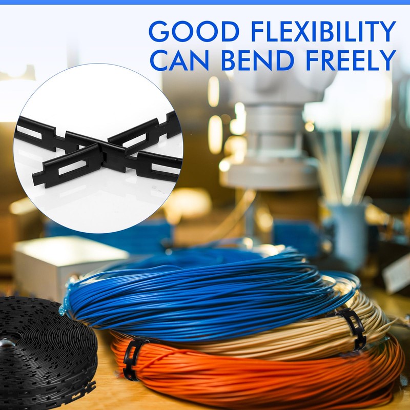Wesiti 200 ft Plastic Chain Lock Tree Tie 1/2 Inch