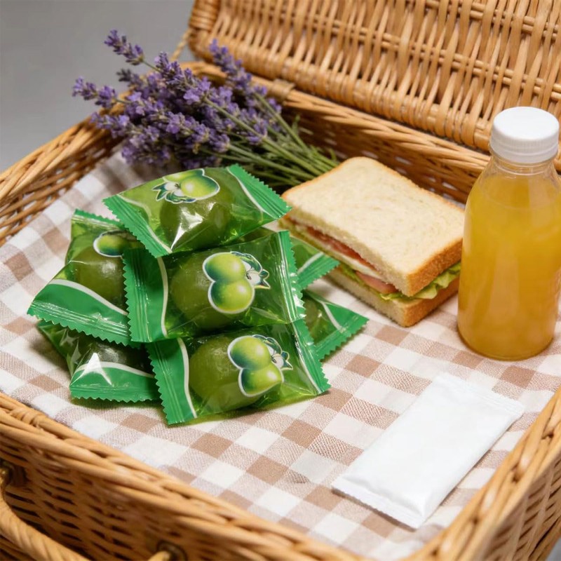 Crisp Green Plum Plums7.05OZ, green plum Dried Fruit,refreshing plum