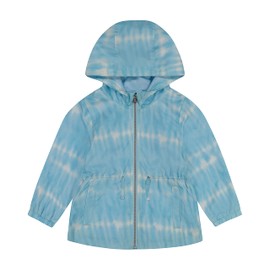 Jessica Simpson Girls' Water-Resistant Lightweight Jacket, Aqua, 7 Years