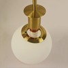 BAODEN Pantalla de cristal para lámpara de pared moderna con