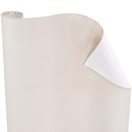 Tenceur Unprimed Cotton Canvas Roll for Painting Wide White Canvas Large Canvases for Painting Artist Painting Backdrop Fabric for Oil and Acrylic Paint(23.6 Inch x 26.3 Ft)