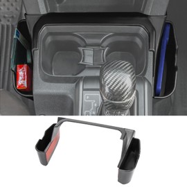 Neepiar Center Console Gear Shift Storage Box Compatible with Toyota Tacoma 2023-2016 3rd Gen Interior Organizer Tray Accessories-NOT FIT Manual Transmission