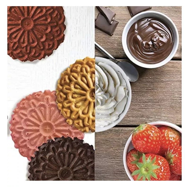 Reko 6 Packs - Reko Anise Pizzelle Italian Waffle Cookie