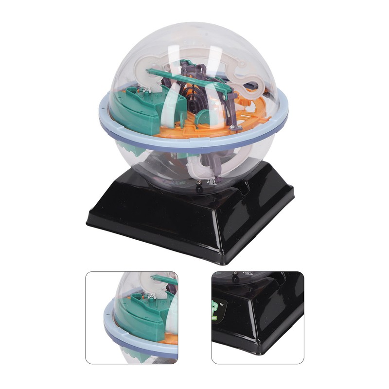 3D Labyrinth Ball Educational Improve Intellect Build Up Patience Plastic