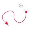 Blooshow Demen Devil Tail Cosplay Props Cute Love Heart Demon