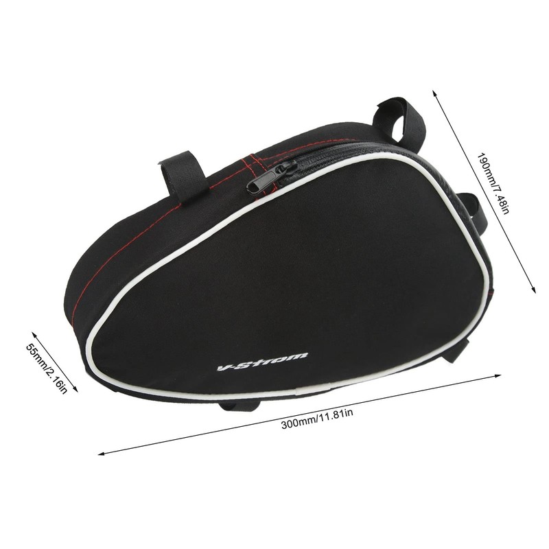 KIMISS 2-Piece Repair Tool Placement Bag, Motorcycle Frame Crash Bar
