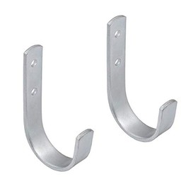 Velano - Wall hook, heavy duty tool hook, wall holder, universal hook - for small tools: spatulas, keys, screwdrivers - apartment, workshop, garage - HMU - 2 pieces, 110x60