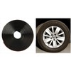 26Ft (8m) Black Automotive Wheel Rim Protector, Car Rim Guard