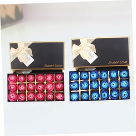 ABOOFAN Creative Rose Soap for Mother Day Unique Flower Soaps Sweet-scented Present for Moms and Girlfriends Health-