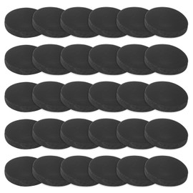 M METERXITY 30-Pack Rubber Solid Discs Washers, 20mm OD x 3mm Thickness Anti-Vibration Noise-Reducing Rubber Spacer Pads Gasket Bushings for HVAC/Washing Machines/Furniture/DIY Gasket Craft