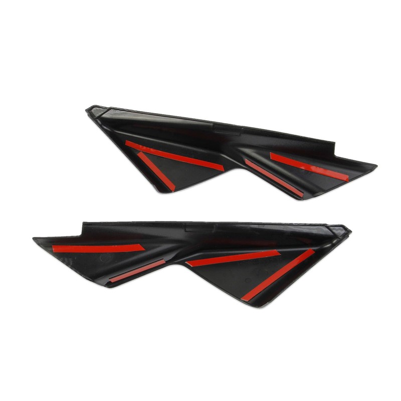 Fewshaw Carbon Fiber Style Inner Door A-Pillar Cover Trims Accessoriess