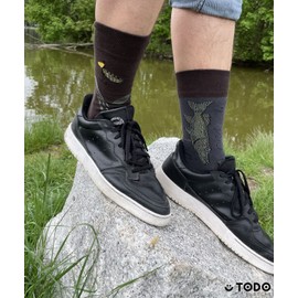 TODO Colours Funny Socks with Motif – Multi-Coloured, Colourful, Crazy for the Joy of Life