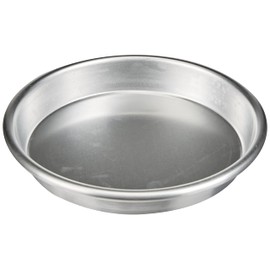 Pentole Agnelli Pastry & Pizza Line Aluminium Conical Cake-Pan with Rim, Diameter 18 cm, Silver