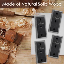 SNIGJAT Guitar Hanger 4 Pack, Hardwood Guitar Wall Mount with Rotatable Hook, Guitar Wall Hanger Holder Hook Stand for Acoustic, Electric, Bass, Banjo, Mandolin, Guitar Accessories for Guitar Player