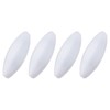 YOKIVE 4 Pcs Magnetic Stir Bar, PTFE Coated Olive Type