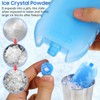 LIOOBO Blue Ice Packs for Coolers: 8PCS Reusable Ice Blocks