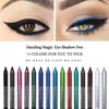 15 Colors Eyeliner Pen Set Colorful Eyeliner Pencil Pearl Eyeliner
