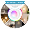 LED Puck Lights with Remote Control, 16 Color Changeable Under