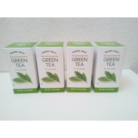 Trader Joe's 4 PACK Trader Joe's Decaffeinated Green Tea - Enjoy Hot or Iced