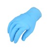 PackagingSuppliesByMail Nitrile Gloves Large, Blue Disposable Gloves, Ambidextrous Use, Latex-Free,