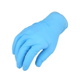 PackagingSuppliesByMail Nitrile Gloves Large, Blue Disposable Gloves, Ambidextrous Use, Latex-Free, Powder-Free, Textured, Non-Sterile, 5 Mil, Size Large (Pack of 2000)