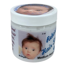 Reborn baby hair styling gel medium hold 3 oz jar for natural and synthetic