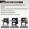Upgraded Replacement Non-WiFi Controller/Control Board Kit for Masterbuilt Gravity Series