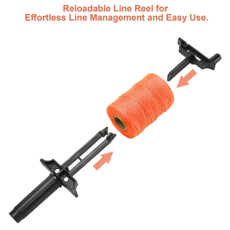 3 Roll Mason Line String Line - #18 Braided Nylon