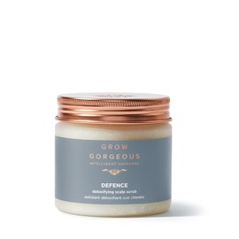 Grow Gorgeous City Defense Scalp Scrub 200ml - For Detoxifying and Removing Build-up from Oily Scalps - Vegan