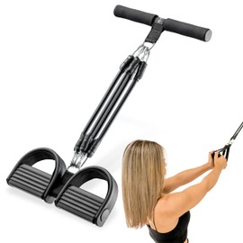 PLORADE Multifunctional Trainer | Fitness Equipment for Home | Strength Training of All Large Muscle Groups | Adjustable Resistance | With Quick Start Guide and Exercises