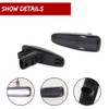 GTINTHEBOX Smoked Lens Sequential White LED Side Marker Light Turn