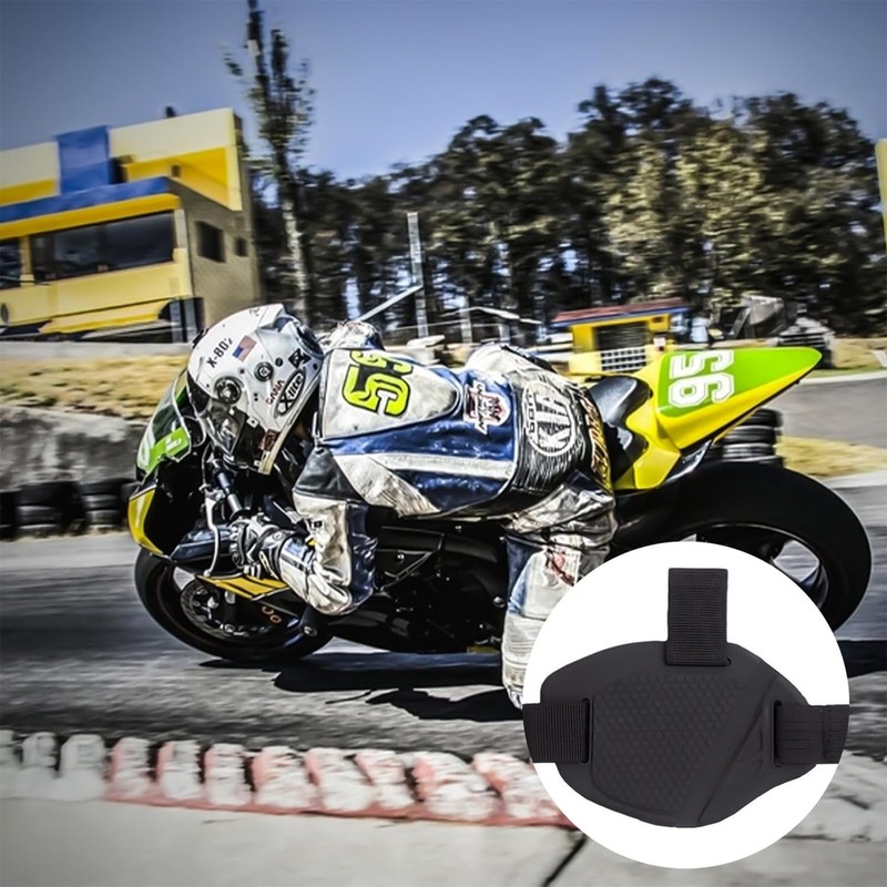 Motorcycle Shoe Protector, Gear Shifter Shift Protection Pad with Adjustable